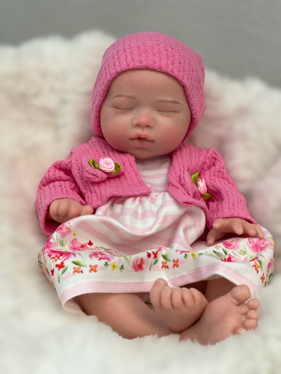 13.7インチ（35cm）全身ソフトシリコン新生児女の子リボ - Baby Products Trending のレビューと価格