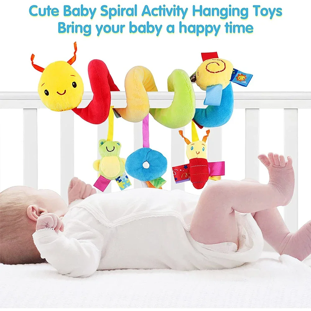 スパイラルベビーカーおもちゃ 新生児ぬいぐるみ 吊り下げ式ベ - Baby Products Game のレビューと価格
