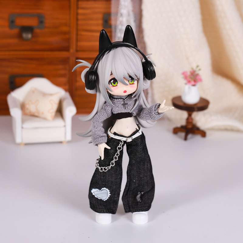 Bjd 人形服ストリートファッション気質ジーンズベストセータ - Baby Products Trending のレビューと価格
