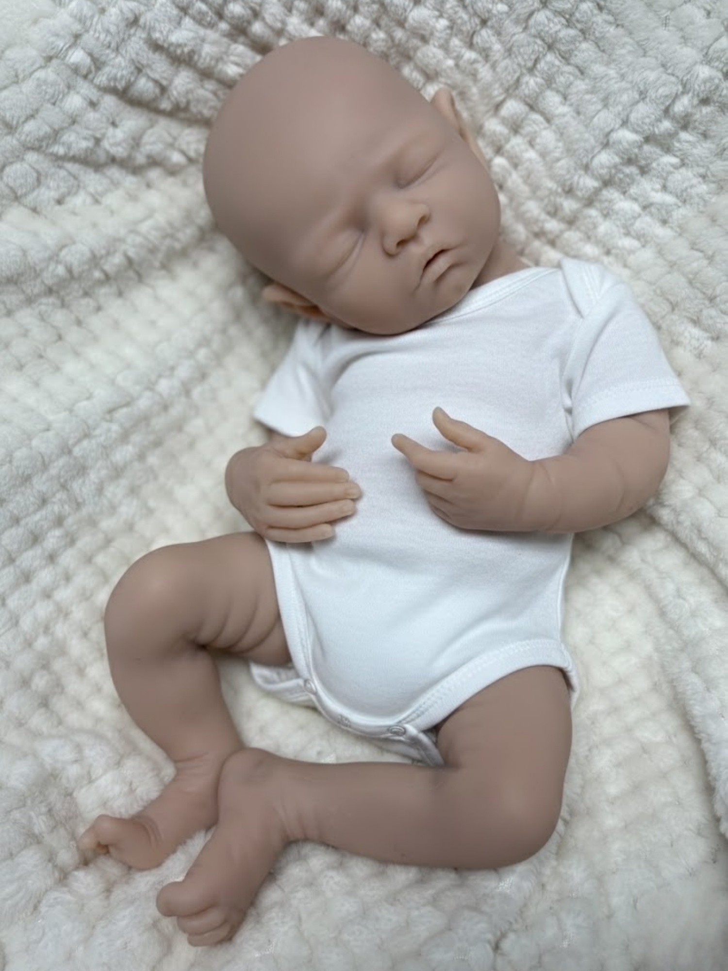 16インチの開口部が広いフルソリッドシリコンリボーンドール、 - Baby Products Trending のレビューと価格