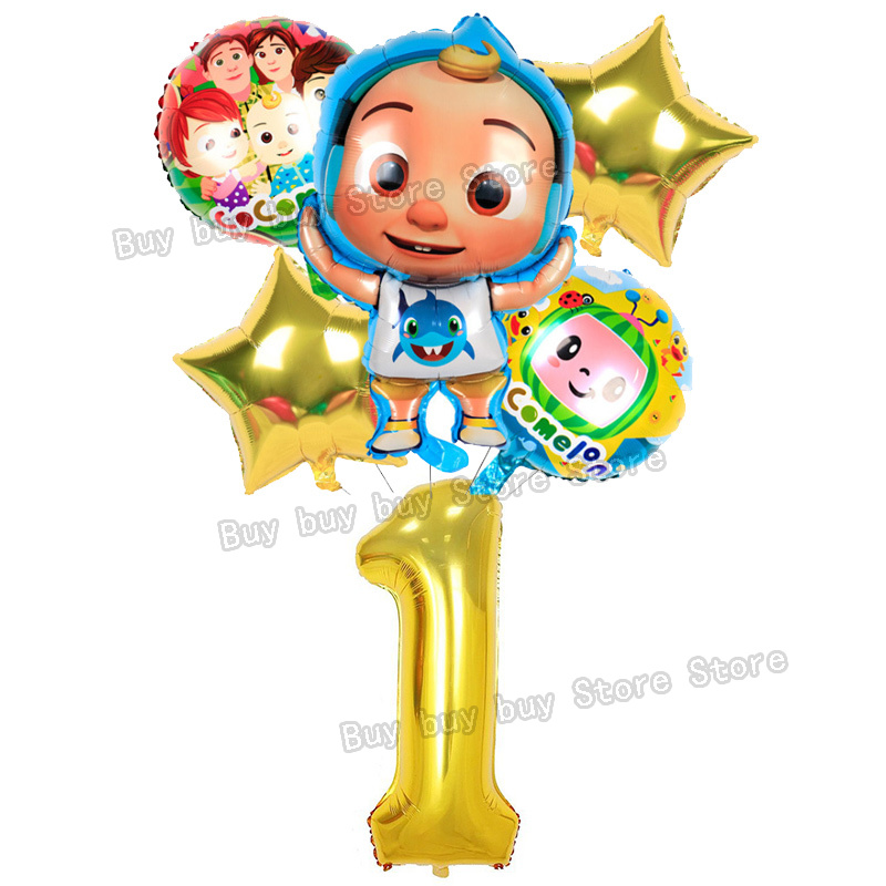 Cocomelons 赤ちゃん男の子女の子パーティー装飾番号 - Baby Products Decoration のレビューと価格