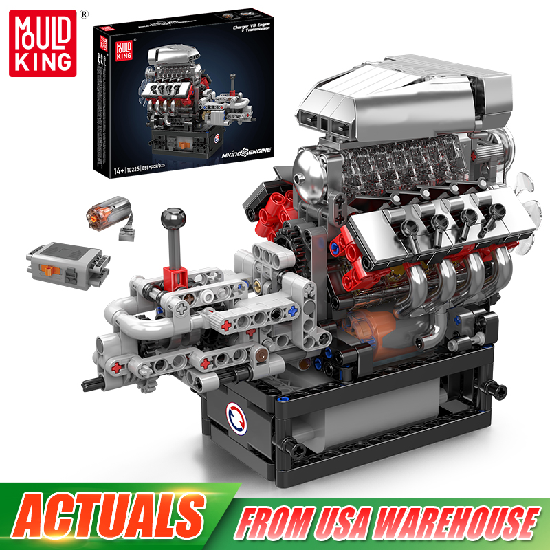 Mould King 10225 テクニカルエンジンおもちゃ - Lego Set Technic のレビューと価格