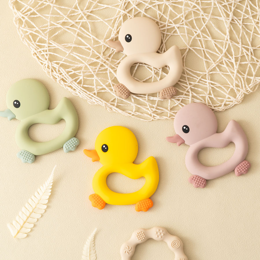 1 個ベビーおしゃぶりおもちゃ漫画アヒルシリコーンおしゃぶり - Baby Products List のレビューと価格